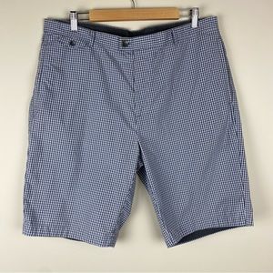 Calvin Klein checkered chino shorts size 36